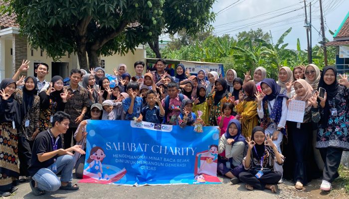 PIK R Sahabat Universitas Radin INTAN Lampung, Gelar Sosialisasi Literasi dan Anti Bullying di Gubuk Literasi Setempat