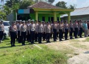 Kampanye Tatap Muka Terbatas Dimulai, Polres Pesisir Barat lakukan pengamanan