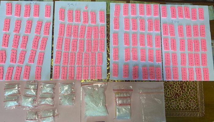 Dua Pemuda Dibekuk Polisi Atas Kepemilikan Ribuan Pil Ekstesi dan Ratusan Gram Sabu