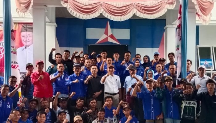 DPC Partai Demokrat Lambar Adakan Peretemuan Pengurus, Untuk Kemenangan PM-MH