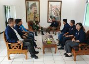 PWI Lambar Sambangi Makodim 0422, Rinto Wijaya: Bekerjalah Dengan Hati Nurani