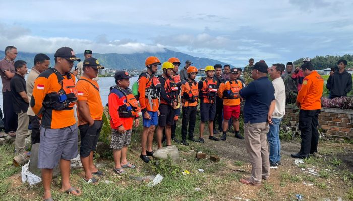Warga Tenggelam di Danau Ranau Lumbok Seminung, BPBD, Basarnas Dan Masyarakat Kembali Lakukan Pencarian