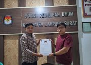 PM-MH Sampaikan LPPDK ke KPU Lampung Barat