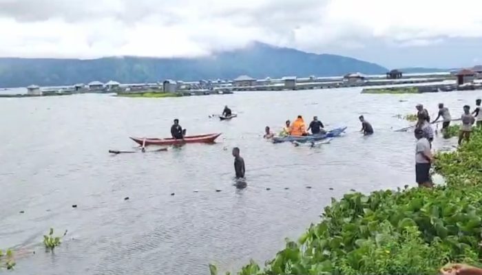 Mencari Ikan Pakai Perahu, Warga Pekon Sukamaju Lumbok Seminung Tenggelam Terseret Arus Danau