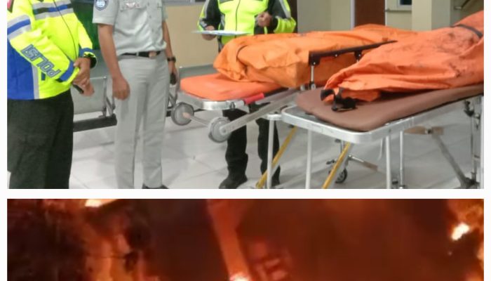 Tanjakan Manullah Pesisir Barat Kembali Telan Korban, Bus Rafflesia Terbakar Tiga Orang Meninggal