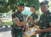 Dua Perwira Makodim 0422/Lampung Barat Pindah Tugas, Rinto : Terus Junjung Tinggi Nilai-Nilai TNI