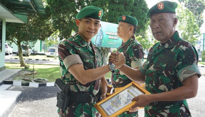 Dua Perwira Makodim 0422/Lampung Barat Pindah Tugas, Rinto : Terus Junjung Tinggi Nilai-Nilai TNI