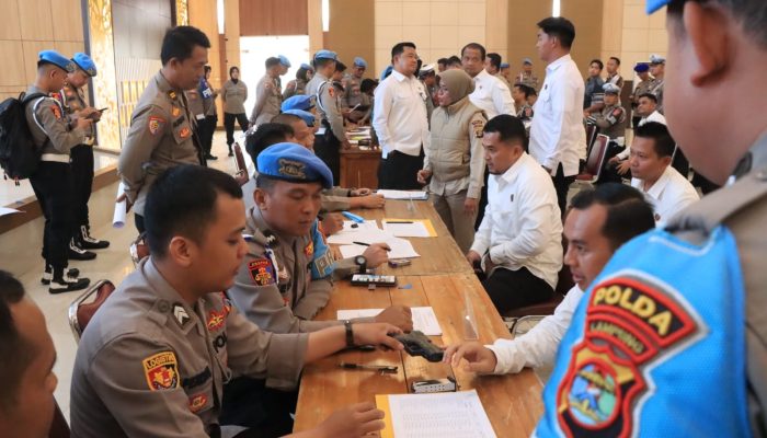 Semua Senjata Api Anggota Polda Lampung Diperiksa, Ini Penyebabnya