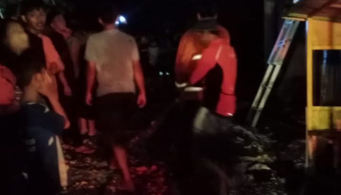 Rumah Terbakar di Kebuntebu, Kerugian Ditaksir Mencapai Rp150juta