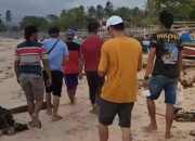 Akhirnya Anak Terseret Ombak di Temukan di Pantai Siging Oleh Nelayan dan Sudah Meninggal