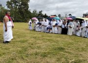 Ratusan Siswa TK dan PAUD Batu Ketulis Berlatih Manasik Haji