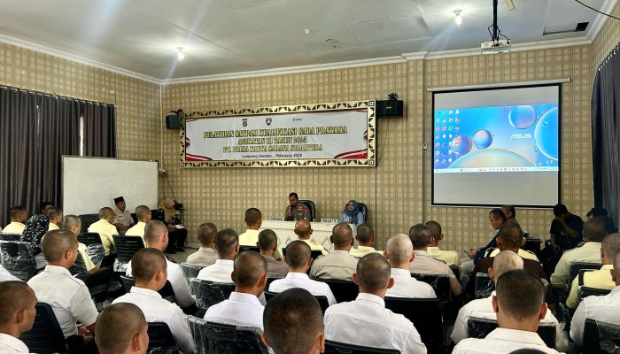 Pelatihan Satpam Selesai, 65 Peserta Resmi Lulus di Lampung