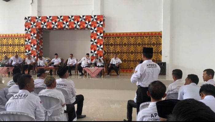 Bahas Program Strategis Parosil Kumpulkan Seluruh Peratin Lampung Barat