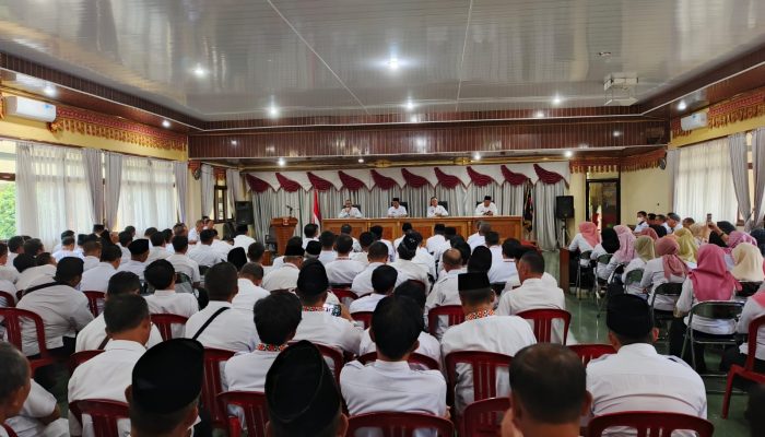 Pasca Dilantik Bupati Lampung Barat Kumpulkan Seluruh Kepsek Dari Tingkat TK Hingga SMP