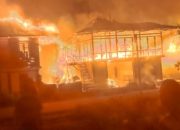 Innalillahi, Tiga Rumah Warga Pekon Sukabumi Hangus Terbakar