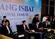 Idul Fitri 2025 Jatuh Pada Hari Senin, Usai Sidang Isbat Yang Digelar di Auditorium KH. M. Rasjidi Jakarta
