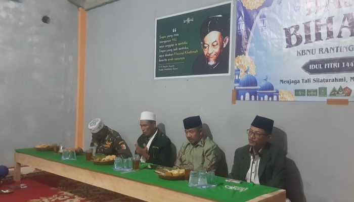 Ketua PCNU Lampung Barat Lakukan Pembinaan Ranting NU Sidomulyo Kecamatan Sekincau