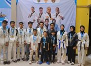 Kejurnas Taekwondo Gubunur Cup, Atlit Lampung Barat Sabet 8 Medali Emas