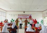 PMI Lampung Barat Gelar Baksos Pemeriksaan Golongan Darah di SMAN 1 Liwa