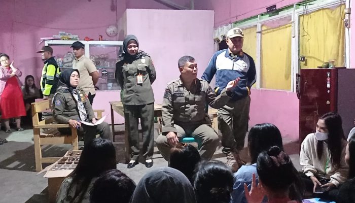 17 Wanita Diduga PSK Diamankan Sat-Pol PP Lampung Barat, Saat Razia di Jerambah Way Tenong