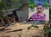 Pemangku Gunung Sari Suoh Lampung Barat Diterjang Banjir Bandang, Rumah Terendam dan Hanyut