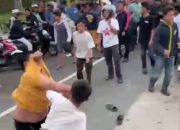 Dua Kubu, Diduga Remaja SMP Baku Hantam di Areal Makam Pahlawan Balik Bukit