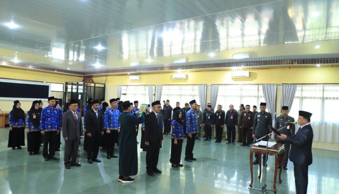 12 Jabatan Struktural dan 26 Fungsional Dilantik Wakil Bupati Lampung