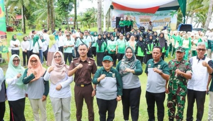 Irawan Topani Hadiri HKN Ke-61 di Pantai Labuhan Jukung Pesisir Barat