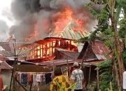 Kebakaran Rumah di Pekon Canggu, Api Membesar Begitu Cepat Hingga Sulit Dijinakkan Warga