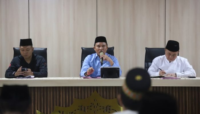 Mendekati Mudik, Parosil Mabsus Perintakan Camat dan Peratin Untuk Persiapkan Pasilitas Masjid Sebagai Posko