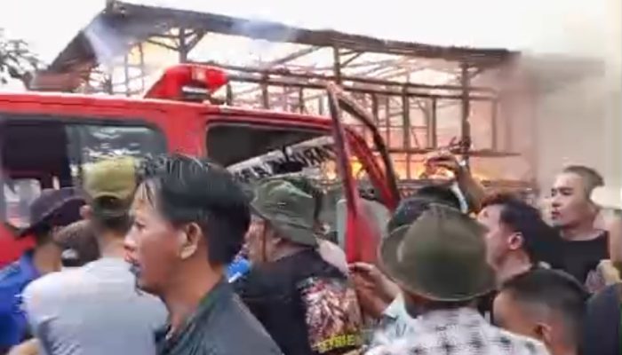 Keluhkan Bak Penampung Air Tidak Berfungsi dan Driver Mobil Damkar Tidak ada Di Posko Warga Ngadu Ke Anggota DPRD