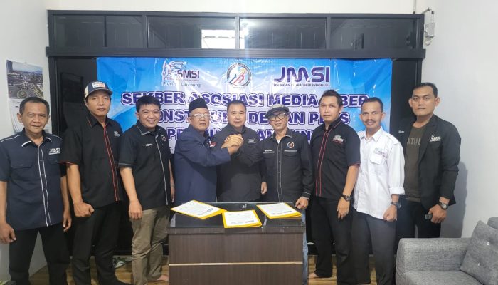 Konstituen Dewan Pers, Tiga Organisasi di Bandar Lampung Bentuk Sekretariat Bersama