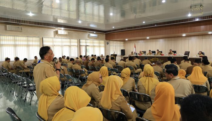 Evaluasi Kinerja, Parosil Minta OPD Proaktif Keluarkan Ide dan Gagasan