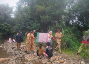 Kedua Korban Hanyut di Way Semangka Pekon Kenali Ditemukan Dalam Keadaan Meninggal Dunia