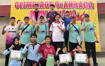 SMAN 1 Liwa Sabet Juara Umum, Raih 5 Emas dari 5 Cabor Dipertandingkan O2SN Tingkat Kabupaten