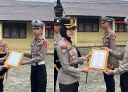 Dua Personil Polres Pesisir Barat Dapat Penghargaan, Usai Selamatkan Balita Tenggelam