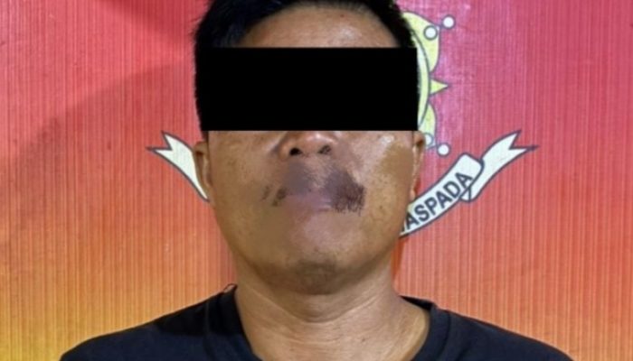Gondol Motor Didepan Teras Rumah di Pesisir Barat Lampung Pelaku Ditangkap
