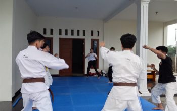 Kempo Lampung Barat Matangkan Persiapan Porprov, Optimistis Lampaui Target Dua Emas