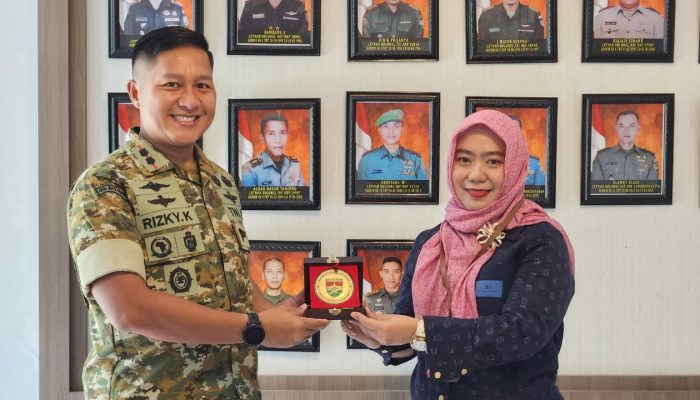 Perkuat Peningkatan Pelayanan Kesehatan Jajaran RSUD Alimudin Umar Audensi dengan Satuan Kodim 0422 Lampung Barat