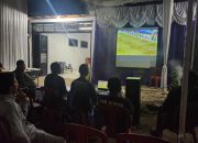 Nobar Piala Dunia di Kodim 0422 Lampung Barat, Jadi Ajang Kebersamaan Dengan Warga