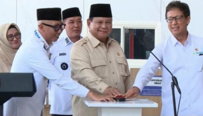 Presiden RI Prabowo Subianto Resmikan Rumah Sakit KH. Muhammad Thohir Pesisir Barat Lampung