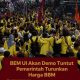 BEM UI Gelar Demo di Bundaran HI, Lima Tuntutan Disuarakan