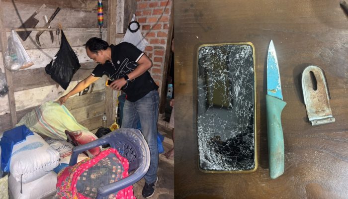 Curi Gabah di Pekon Mon Pesisir Barat Pelaku Diamakan Jajaran Polsek Ngaras
