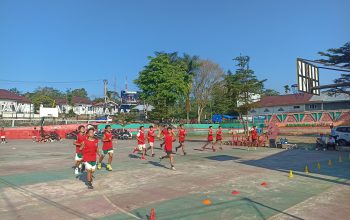Perbasi Lampung Barat Gelar Seleksi Atlet Basket untuk Persiapan Porprov