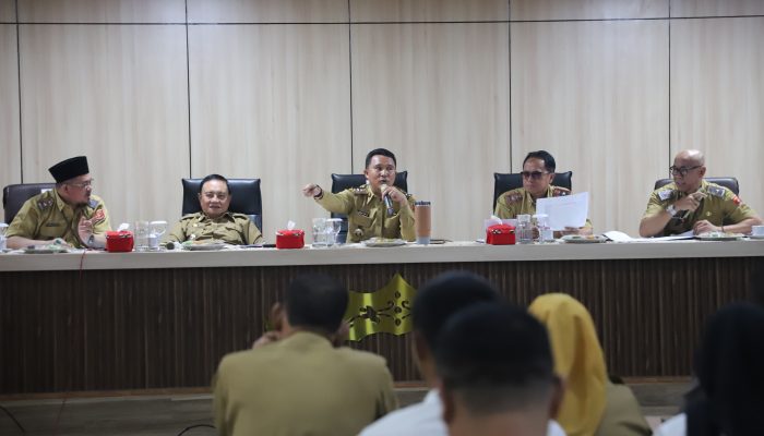 Pemantapan Persiapan HUT Ke-81 Kemardekaan RI, Upacara Puncak Digelar di Gor Ajisaka