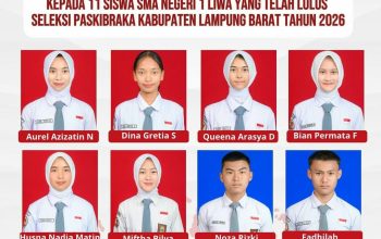 SMAN 1 Liwa Lampung Barat Resmi Utus 10 Siswa Ikuti Pelatihan Paskibraka Satu Ke Tingkat Provinsi