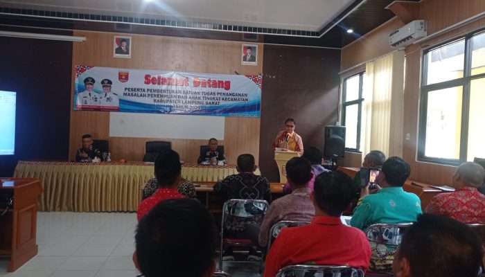 Pemkab Lambar Bentuk Satgas PPA Hingga Tingkat Kecamatan, Tangani Kasus Kekerasan Perempuan dan Anak
