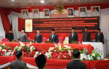 Ketua DPRD Lampung Barat Edi Novial: Semangat Kemerdekaan Harus Diterjemahkan dalam Pembangunan yang Berdampak bagi Masyarakat