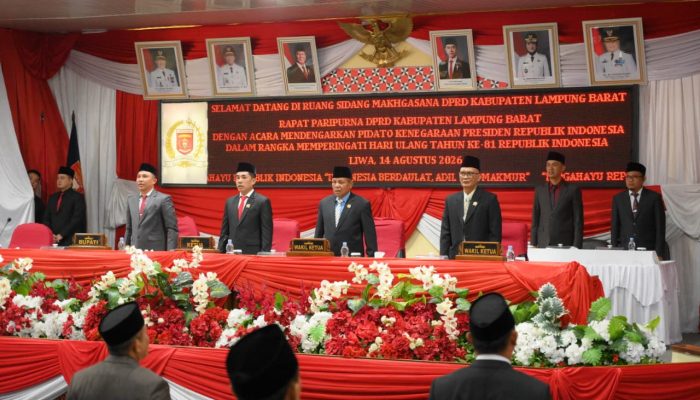 Ketua DPRD Lampung Barat Edi Novial: Semangat Kemerdekaan Harus Diterjemahkan dalam Pembangunan yang Berdampak bagi Masyarakat