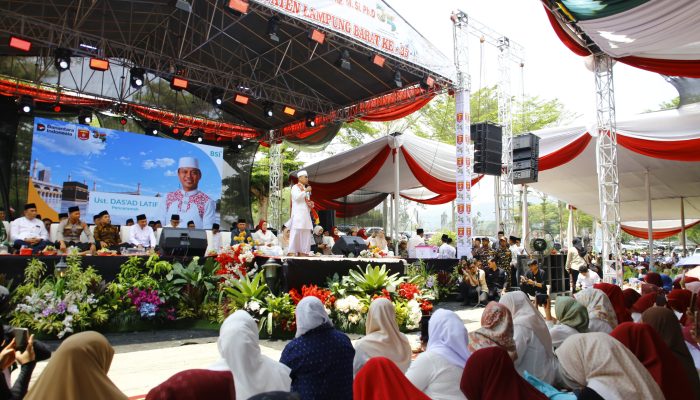 Paparkan Program dan Hadirkan Ustad Das,ad Latif HUT Ke-35 Lampung Barat, Mirzani Apresiasi Kamajuan Yang Diraih